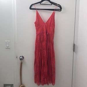 Lace free people dress
